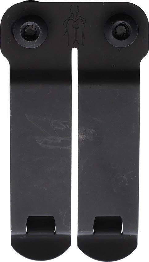 Acta Non Verba ANV Monoblock Clip For Kydex Sheaths Stainless Black Tactical Knife Enthusiasts by Acta Non Verba Knives