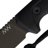 Acta Non Verba P200 Fixed Blade Knife With Sleipner Steel And Cerakote OD Finish For Outdoor Enthusiasts by Acta Non Verba Knives