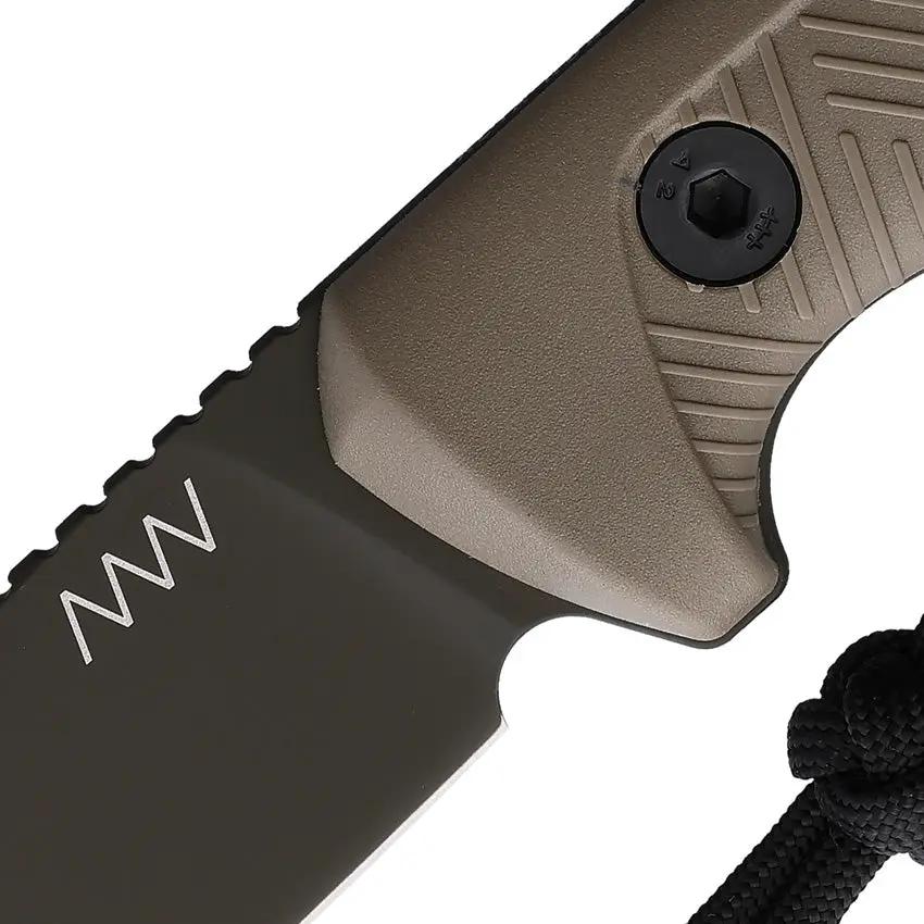 Acta Non Verba P200 Fixed Blade Knife Sleipner Tool Steel Cerakote OD Finish Full Tang For EDC by Acta Non Verba Knives