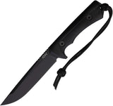 Acta Non Verba P300 Fixed Blade Knife With Cerakote Sleipner Steel Full Tang Leather Sheath For Outdoor Enthusiasts by Acta Non Verba Knives