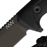 Acta Non Verba P300 Fixed Blade Knife With Cerakote Sleipner Blade Full Tang OD Green EDC Tactical by Acta Non Verba Knives