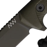 Acta Non Verba P300 Fixed Blade Knife Cerakote Sleipner Steel Full Tang For Outdoorsmen by Acta Non Verba Knives