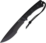 Acta Non Verba P500 Fixed Blade Knife Sleipner Steel Cerakote Black G10 Full Tang For Tactical Outdoorsmen by Acta Non Verba Knives