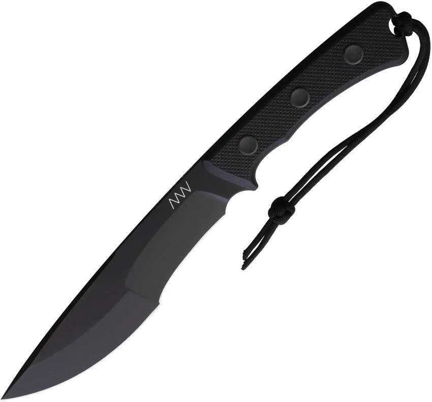 Acta Non Verba P500 Fixed Blade Knife Sleipner Steel Cerakote Black G10 Full Tang For Tactical Outdoorsmen by Acta Non Verba Knives