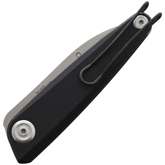 Acta Non Verba Z050 Folder Knife EDC Ready Premium Bohler N690 Stonewashed Blade 4 Inch Closed by Acta Non Verba Knives