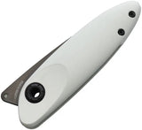 Acta Non Verba Knives Z070 Slip Joint Knife Sleipner Blade Mint White GRN Handle For EDC Enthusiasts by Acta Non Verba Knives