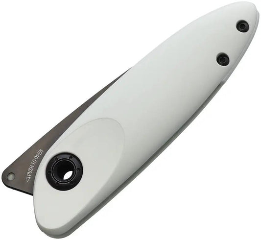 Acta Non Verba Knives Z070 Slip Joint Knife Sleipner Blade Mint White GRN Handle For EDC Enthusiasts by Acta Non Verba Knives