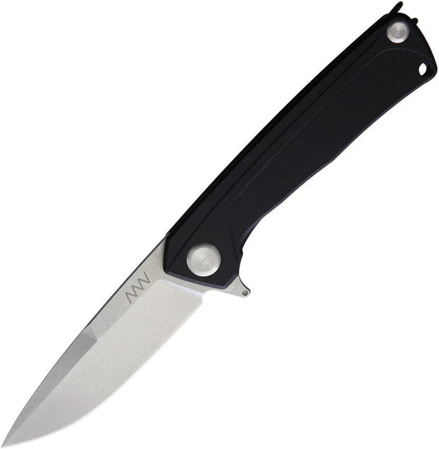 Acta Non Verba Knives Z100 Framelock ANVZ100-009 5 Inch Closed N690 Stonewashed Blade G10 Backspacer EDC Knife by Acta Non Verba Knives