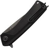 Acta Non Verba Z200 Plus Linerlock Knife DLC Sleipner Blade G10 Handle Extended Tang For Premium EDC Enthusiasts by Acta Non Verba Knives
