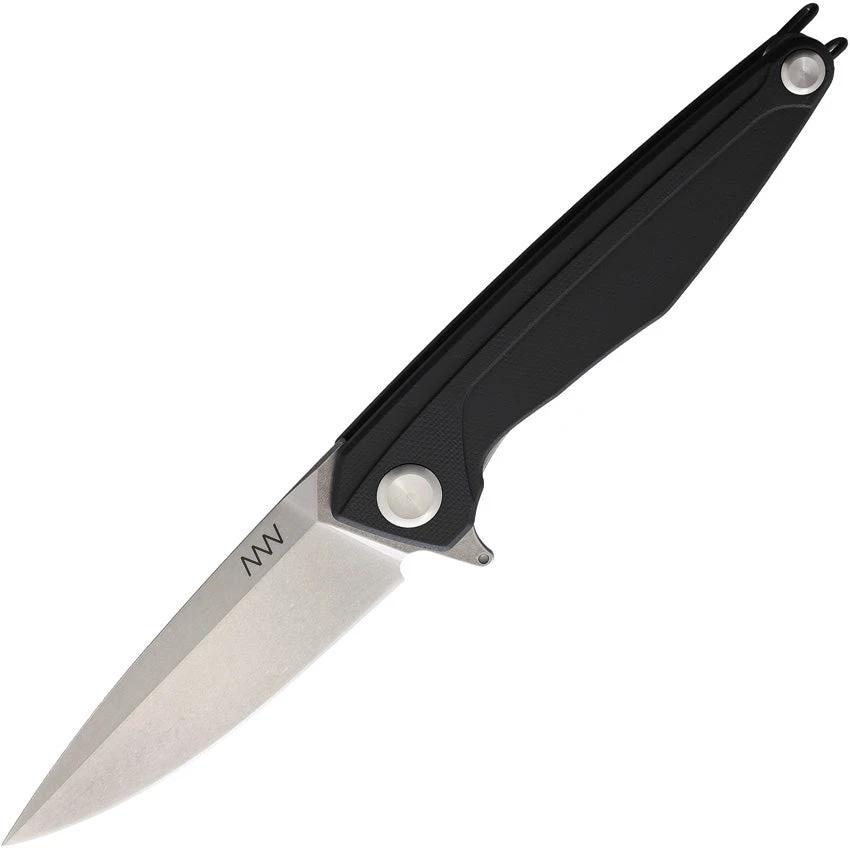 Acta Non Verba Z300 Linerlock Knife With Sleipner Tool Steel Blade Premium G10 Handle Extended Tang For EDC Enthusiasts by Acta Non Verba Knives