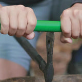 AccuSharp Axe And Tool Sharpener 1003C Green ABS Handle Sharpens Both Sides In A Few Strokes For DIYers by AccuSharp