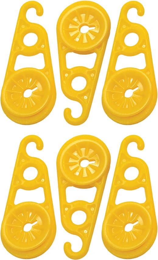 AccuSharp Super Snaps Six Pack Reusable Tarps Grommets For Tarp Hanging Packaged by AccuSharp