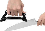AccuSharp All In One Knife Sharpener 128C Precision Dual 15 21 Degree Sharpening For Knives Pruners Gardeners by AccuSharp