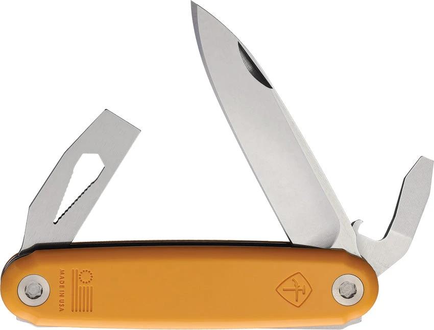 American Service Knife The Jefferson Knife Orange ASK-001 ORG by American Service Knife