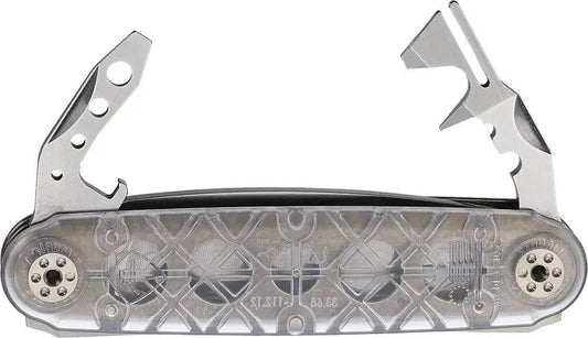 Washington Knife By American Service Knife Clear Handle Tactical EDC Multi Tool With Premium Blade Range Finder by American Service Knife