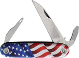 American Service Knife Alchesay Folder Whar Flag ASK-003 FLG by American Service Knife