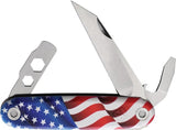 American Service Knife The Iron Sides Folder Seax Flg ASK-004 FLG by American Service Knife