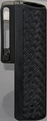 ASP Rotating SideBreak Scabbard For F26 Baton For LE With Adjustable Belt Loop Black Basketweave 360 Rotation by ASP