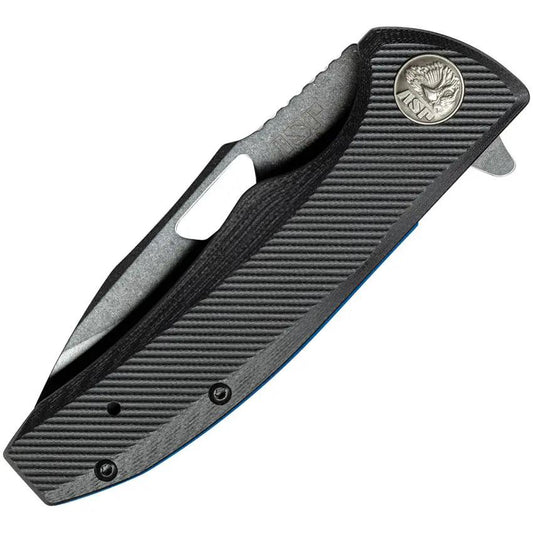 ASP Police Duty Linerlock SW Reliable Assisted Opening Knife AUS8 For Law Enforcement Pros by ASP