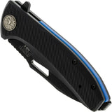 ASP Police Duty Linerlock Knife With Assisted Opening One Handed Deployment For Law Enforcement EDC by ASP