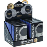 ASP Sentry Handcuff Display 8pc Set For Security Pros With Keyless Double Locks Dual Sided Keyways Forged Alloy Frame by ASP