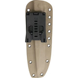Hoffner Knives Beast Khaki - Full Tang 7 Inch 440C Drop Point Tanto Blade with Grippy G10 Handles by Hoffner Knives