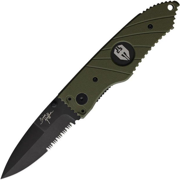 Hoffner Knives Snap Linerlock Flatline FK-S3CBK-FO by Hoffner Knives