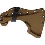 American Tomahawk Model 2 Tactical Tomahawk With Silver Head Tan Finish Hickory Handle For Outdoor Enthusiasts by American Tomahawk