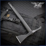 American Tomahawk Model 1 14 Inch With 8.25 Inch 1060HC Head And 2.5 Inch Edge Nylon Handle Kydex Sheath Outdoor Ready by American Tomahawk