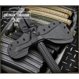 American Tomahawk Model 1 14 Inch With 8.25 Inch 1060HC Head And 2.5 Inch Edge Nylon Handle Kydex Sheath Outdoor Ready by American Tomahawk