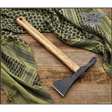 American Tomahawk Model 1 Hickory Handle 14 Inch Tomahawk For Outdoor Enthusiasts With Black Powder Coated Head by American Tomahawk