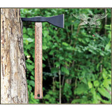 American Tomahawk Model 1 Hickory Handle 14 Inch Tomahawk For Outdoor Enthusiasts With Black Powder Coated Head by American Tomahawk