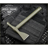 American Tomahawk Model 1 Nylon OD Green 14 Inch Axe With Two And A Half Inch Durable Edge 1060HC Steel For Outdoorsmen by American Tomahawk