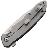 Attleboro Knives Berlin Strike Linerlock Knife With D2 Blade Carbon Fiber Titanium Back EDC Locker III Case by Attleboro Knives