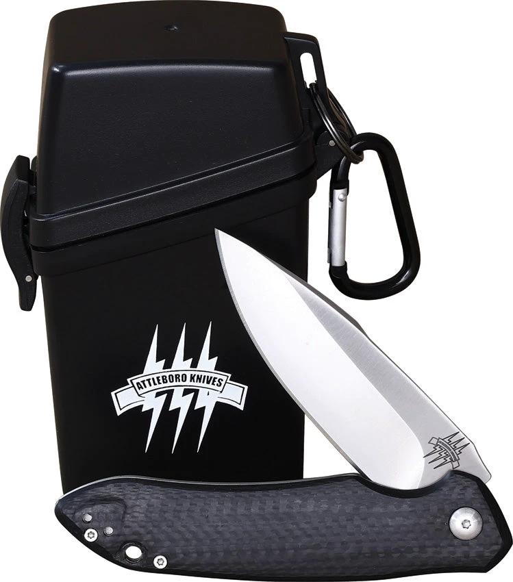 Attleboro Knives Berlin Strike Linerlock AK-10301-UTILITY-CASE by Attleboro Knives