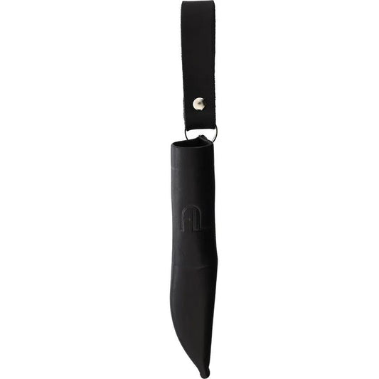 Arctic Legend Mushroom Knife AL 160 Foragers Durable Precision Satin Blade Black Birch Handle by Arctic Legend