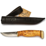 Arctic Legend Handicraft Fixed Blade Knife Curly AL986 For Outdoor Enthusiasts 3 Inch Carbon Steel Blade by Arctic Legend