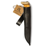 Arctic Legend Handicraft Fixed Blade Knife Curly AL986 For Outdoor Enthusiasts 3 Inch Carbon Steel Blade by Arctic Legend