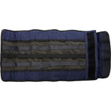 ANTIWAVE Citizen Tool Roll Blue EDC Gear Organizer With 23 Pockets For Knives Pens Tools by ANTIWAVE