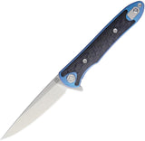 Artisan Small Shark Framelock Blue 1707GS-BU by Artisan