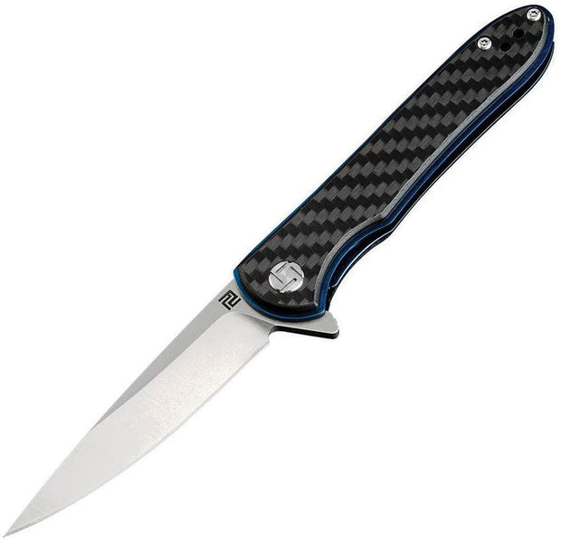 Artisan Shark Linerlock CF D2 1707PS-CF by Artisan