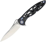 Artisan Hoverwing Framelock S35VN 1801G-BKS by Artisan