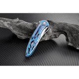 Artisan Hoverwing Framelock Folding Knife Premium S35VN 3.75 Inch Satin Blade For Everyday Carry Enthusiasts by Artisan