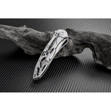 Artisan Hoverwing Framelock D2 1801P SW Durable Blade Compact EDC Knife for Everyday Carry by Artisan
