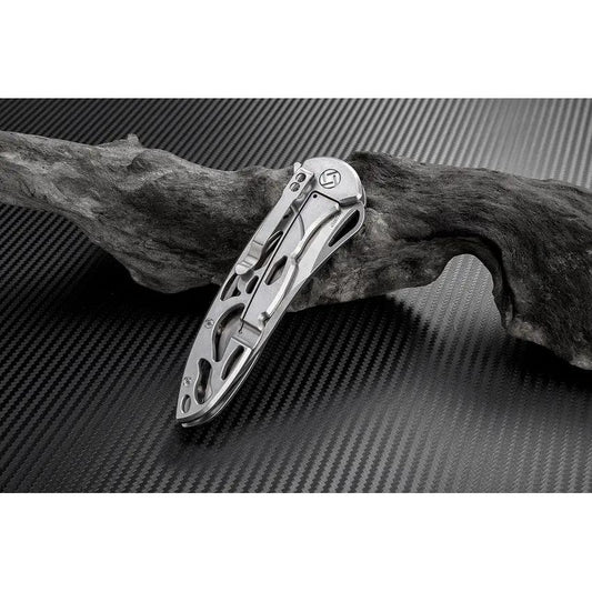 Artisan Hoverwing Framelock D2 1801P SW Durable Blade Compact EDC Knife for Everyday Carry by Artisan