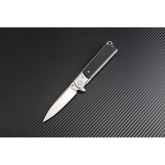 Artisan Classic Linerlock D2 Folding Knife For EDC And Outdoor Tasks With Grippy G10 Handle by Artisan
