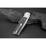 Artisan Classic Linerlock D2 Folding Knife For EDC And Outdoor Tasks With Grippy G10 Handle by Artisan
