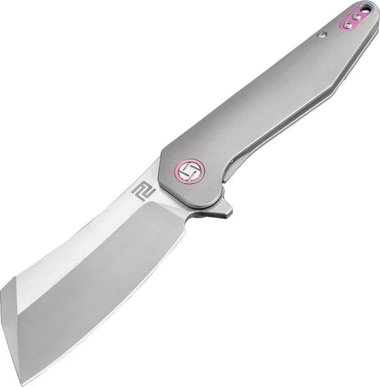 Artisan Osprey Framelock Gray M390 1803G-GYM by Artisan