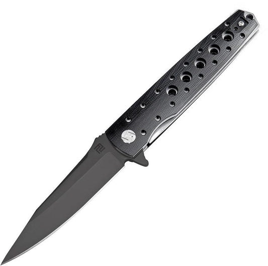 Artisan Virginia Linerlock D2 Black 1807P-BBK by Artisan