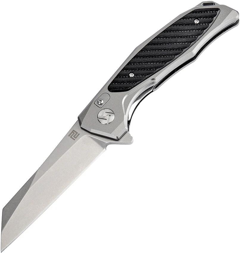 Artisan Megahawk Linerlock Gray D2 1809P-GBK by Artisan